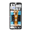ServicePack LCD Display for SAMSUNG A06 A065 GH81-26440A fekete