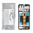 ServicePack LCD Display for SAMSUNG A06 A065 GH81-26440A fekete