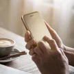 ELEGANCE book case IPHONE 17 Air tok, arany