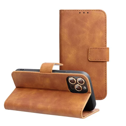 TENDER Book Case IPHONE 17 Pro Max tok, barna