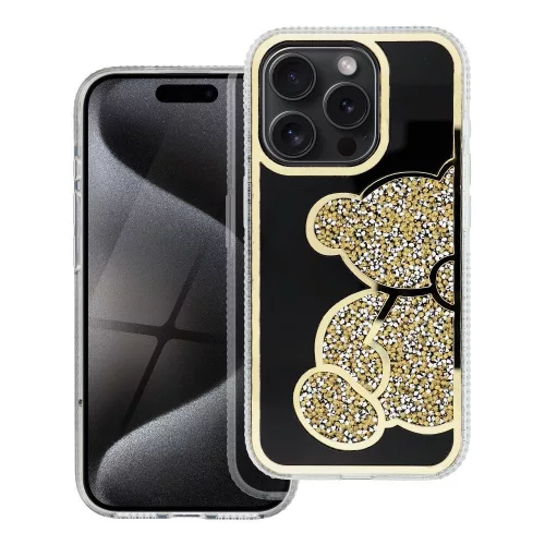 TEDDY BEAR Case IPHONE 17 Pro tok, arany