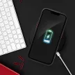COLOR EDGE MAG COVER case MagSafe IPHONE 17 Pro tok, fekete-piros