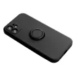 SILICONE RING case IPHONE 17 Air tok, fekete