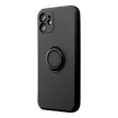 SILICONE RING case IPHONE 17 Air tok, fekete