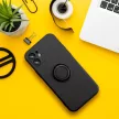 SILICONE RING case IPHONE 17 Air tok, fekete