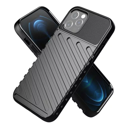 THUNDER case IPHONE 17 Pro Max tok, fekete
