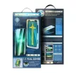 5D Full Glue Tempered Glass iPhone 17 Air black + applicator edzett üvegfólia
