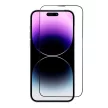5D Full Glue Tempered Glass iPhone 17 Air black + applicator edzett üvegfólia