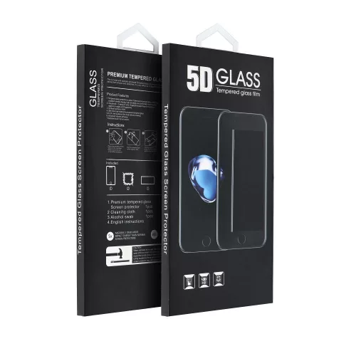 5D Full Glue Tempered Glass iPhone 17 (Privacy) black betekintésvedő edzett üvegfólia