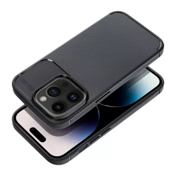 Case CARBON PREMIUM IPHONE 17 Pro tok, fekete