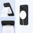 SILICONE MAG COVER case MagSafe IPHONE 17 Pro Max tok, fekete