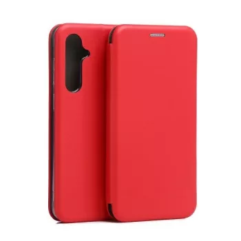   Beline Book Magnetic oldalra nyíló tok Samsung Galaxy S23 FE S711, piros