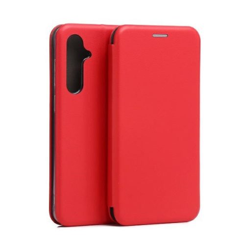 Beline Book Magnetic oldalra nyíló tok Samsung Galaxy S23 FE S711, piros