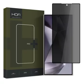   HOFI ANTI SPY GLASS PRO+ GALAXY S24 ULTRA PRIVACY, betekintésvédő üvegfólia, fekete