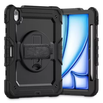   TECH-PROTECT Ütésálló 360 tok SOLID360 IPAD AIR 11 6/2024, fekete