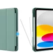 TECH-PROTECT oldalra nyíló tok, tolltartóval SC PEN IPAD 10.9 10/2022, zöld