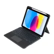 TECH-PROTECT Billentyűzetes oldalra nyíló tok SCMAG PEN + KEYBOARD IPAD 10.9 10/2022, fekete