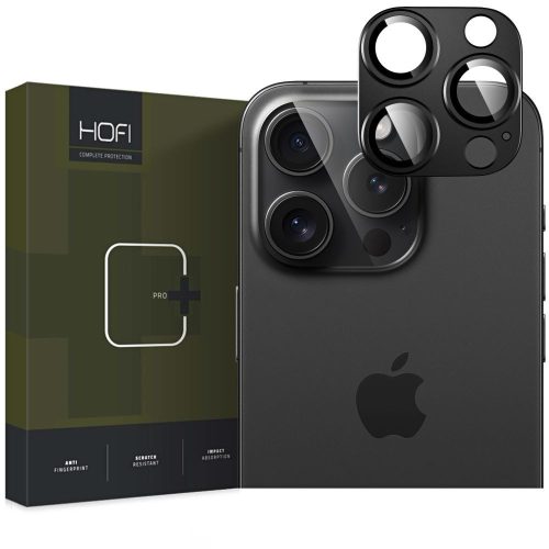 Hofi kameravédő FULLCAM PRO+ IPHONE 16 PRO / 16 PRO MAX BLACK