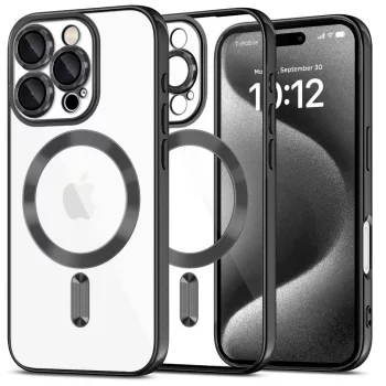   Tech-Protect MagFlex MagSafe iPhone 16 Pro Case - tok, fekete
