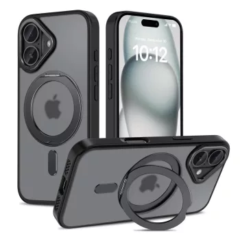   Tech-Protect MagRing MagSafe iPhone 16 Case - Semi-átlátszó