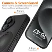 Tech-Protect MagRing MagSafe iPhone 16 Case - Semi-átlátszó