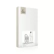 Tech-Protect FlexAir Chain MagSafe iPhone 16 Case - Clear + 2 Lanyards (tok, fekete & Taupe)