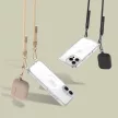 Tech-Protect FlexAir Chain MagSafe Case iPhone 16 Pro Max - átlátszó tok + 2 Lanyards (fekete és bézs)