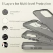 Tech-Protect Silicone MagSafe Case iPhone 16 Pro Max - tok, szürke