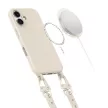 Tech-Protect MagNecklace MagSafe Case with Lanyard iPhone 16 - tok, bézs