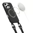 Tech-Protect MagNecklace MagSafe Case with Lanyard iPhone 16 Pro - tok, fekete