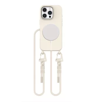  Tech-Protect MagNecklace MagSafe Case iPhone 16 Pro Max - tok, bézs