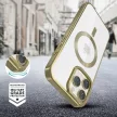 Tech-Protect MagFlex MagSafe iPhone 16 Pro Max Case, tok, átlátszó, arany kerettel