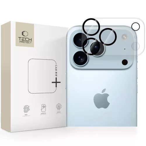 Tech-Protect Cam Fit+ Camera Cover iPhone 17 Pro kameravédő