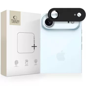   Tech-Protect Camfull Fit+ Camera Cover iPhone 17 Air - Black kameravédő
