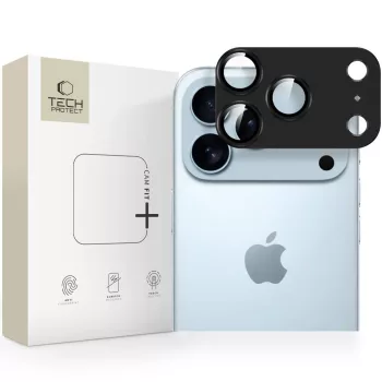   Tech-Protect Camfull Fit+ Camera Cover iPhone 17 Pro - Black kameravédő