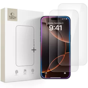   Tech-Protect Glass Fit+ 2-pack tempered glass iPhone 17 Air edzett üvegfólia