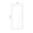 Tech-Protect Glass Fit+ 2-pack tempered glass iPhone 17 Air edzett üvegfólia