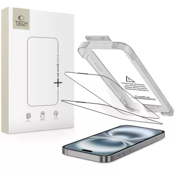   Tech-Protect Quick Set+ 2-pack tempered glass iPhone 17 edzett üvegfólia