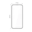 Tech-Protect Quick Set+ 2-pack tempered glass iPhone 17 Pro Max edzett üvegfólia