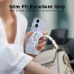 Tech-Protect FlexAir MagSafe Case iPhone 17 Daisies Leaves tok, színes