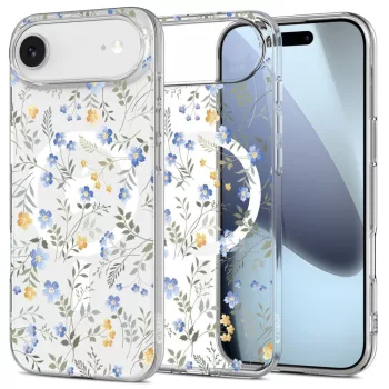   Tech-Protect FlexAir MagSafe Case iPhone 17 Air Daisies Leaves tok, színes