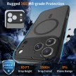 Tech-Protect BasicMag MagSafe Case iPhone 17 Pro Max tok, matt fekete