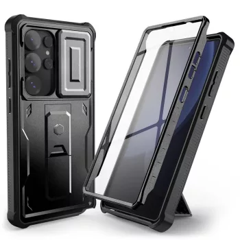   TECH-PROTECT KEVLAR CAM+ SAMSUNG GALAXY S25 ULTRA tok, fekete