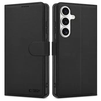 TECH-PROTECT WALLET SAMSUNG GALAXY S25 tok, fekete