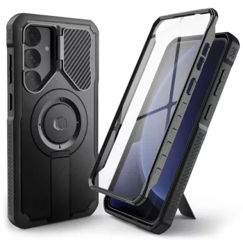   TECH-PROTECT KEVLAR MAGSAFE+ SAMSUNG GALAXY S25 Plus PLUS tok, fekete