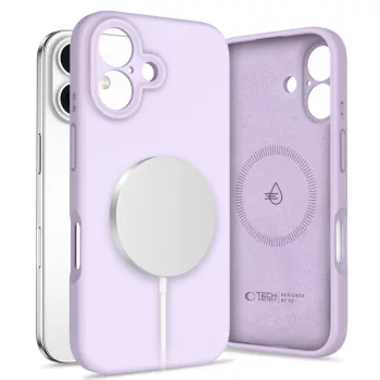 TECH-PROTECT LIQUID SILICONE MAGSAFE IPHONE 16 tok, lila
