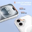 TECH-PROTECT FLEXAIR HYBRID CC MAGSAFE IPHONE 16 tok, átlátszó