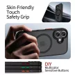 Tech-Protect MagMat XT 4-set MagSafe case iPhone 17 tok, matt fekete