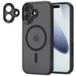 Tech-Protect MagCam MagSafe Case iPhone 17 tok, matt fekete