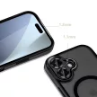 Tech-Protect MagCam MagSafe Case iPhone 17 tok, matt fekete